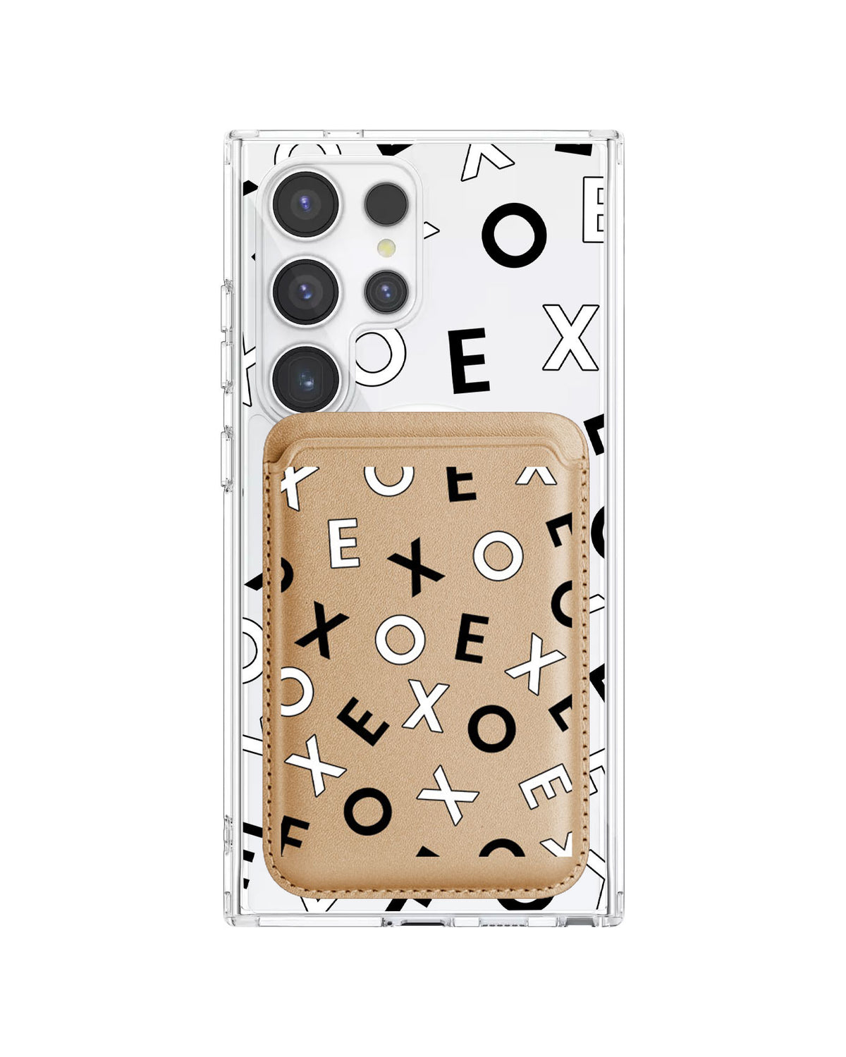 Android Magnetic Wallet Case - EXO Monogram