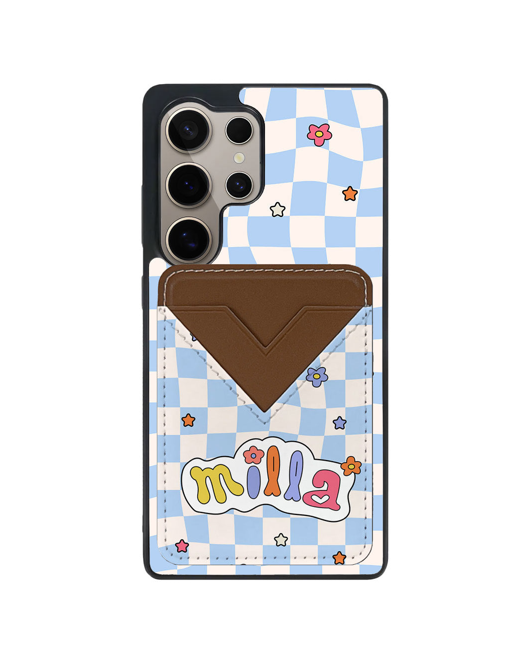 Android Avant Wallet Case - Adorable Monogram 5.0