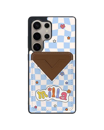 Android Avant Wallet Case - Adorable Monogram 5.0