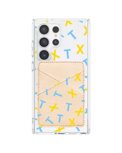 Android Phone Wallet Case - TXT Monogram