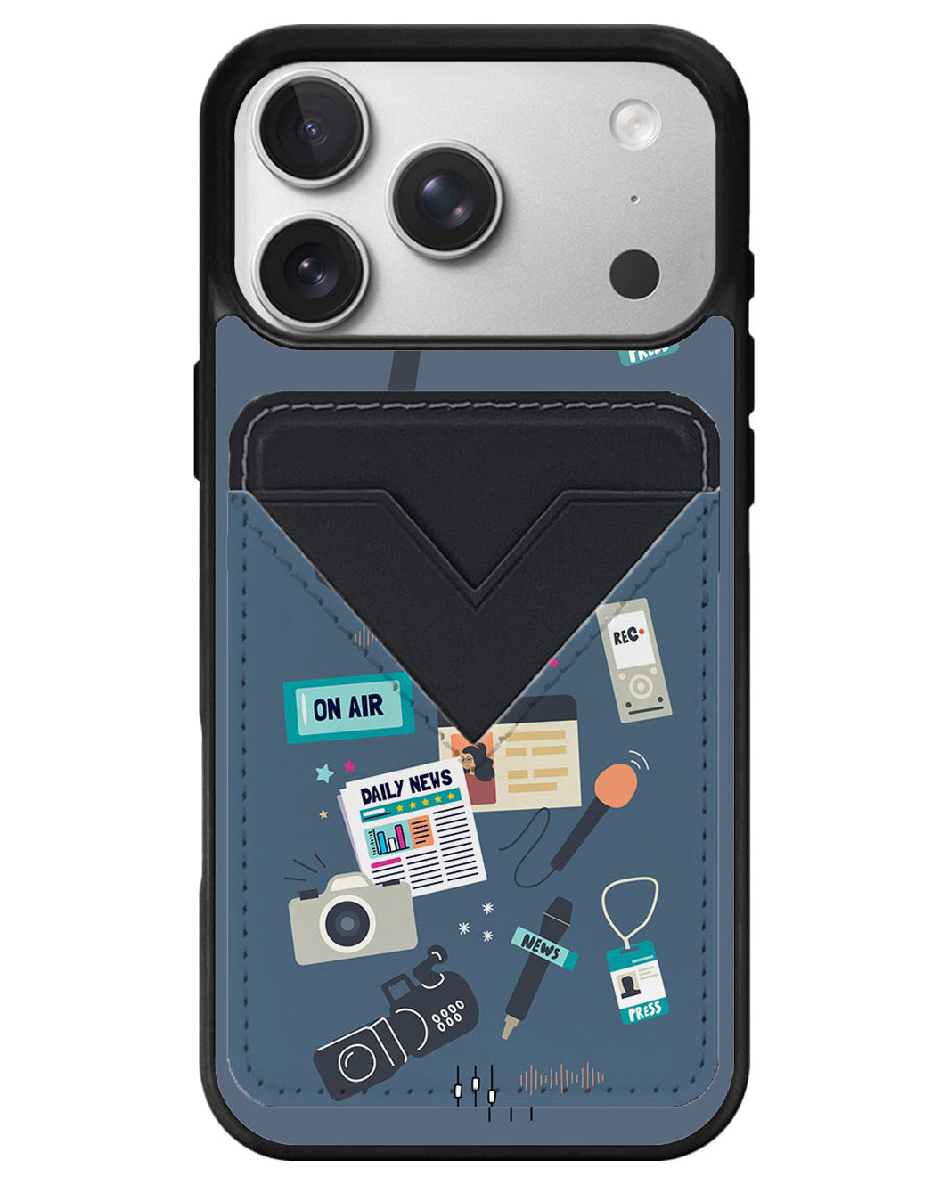 iPhone Avant Wallet Case - Journalism