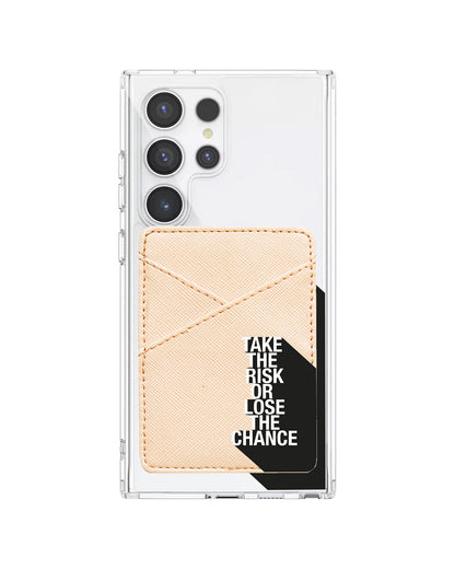Android Phone Wallet Case - Take The Risk