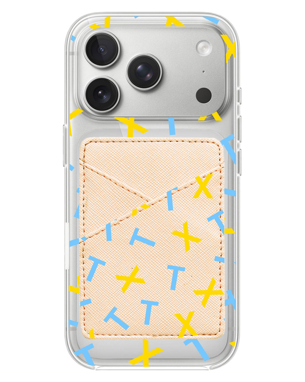 iPhone Phone Wallet Case - TXT Monogram
