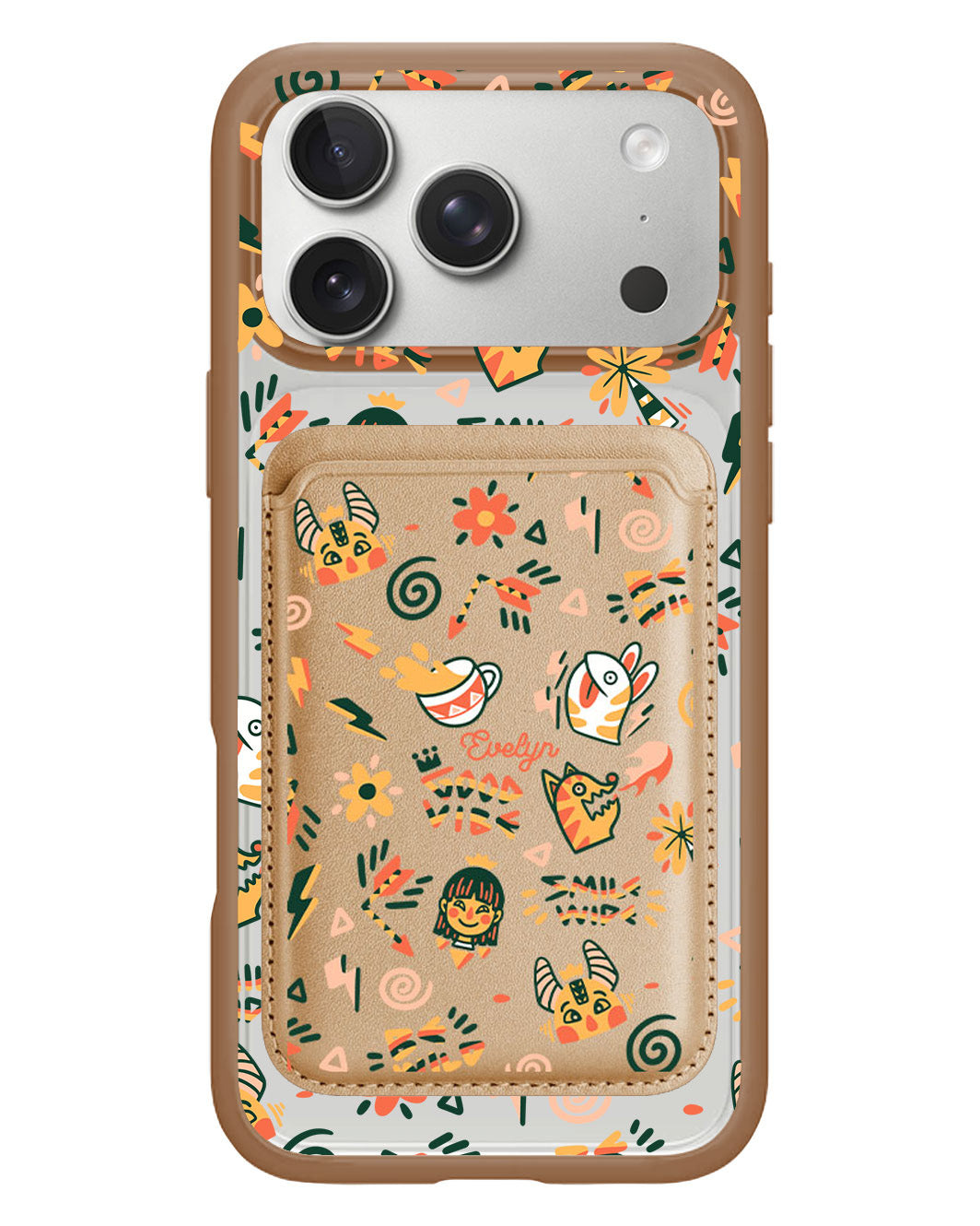 iPhone Magnetic Wallet Case - Wild & Free