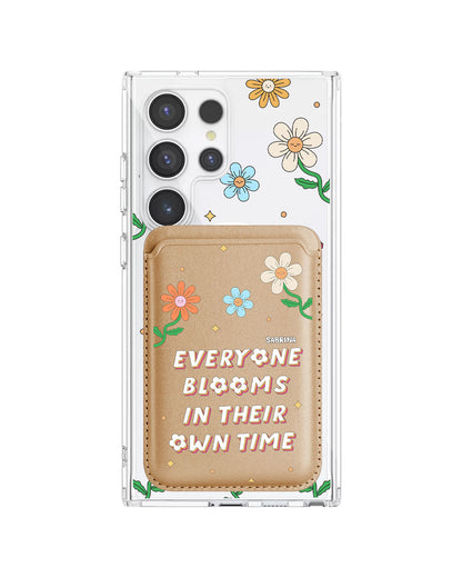 Android Magnetic Wallet Case - Blooms