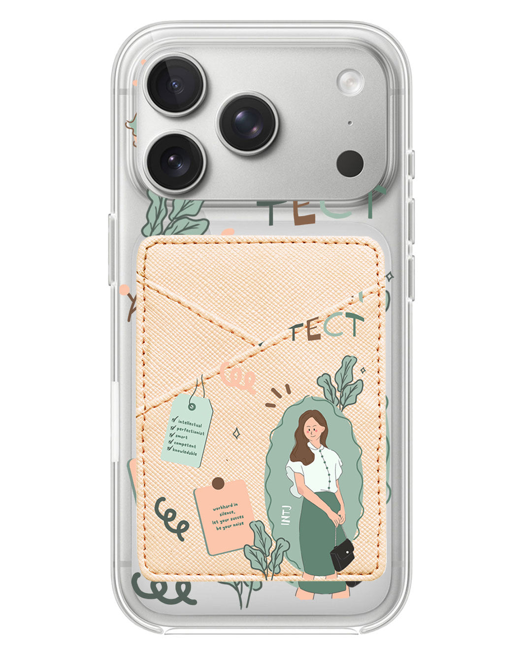 iPhone Phone Wallet Case - Intj