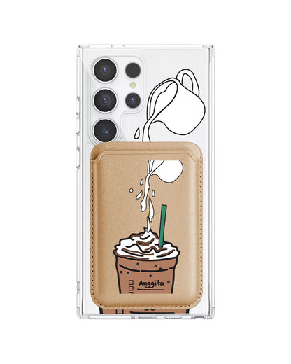 Android Magnetic Wallet Case - Frappe Coffeee
