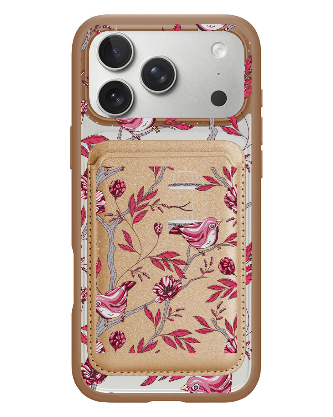 iPhone Magnetic Wallet Case - Lovebird 11.0