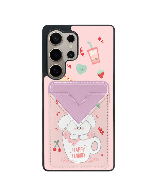 Android Avant Wallet Case - Happy Tummy