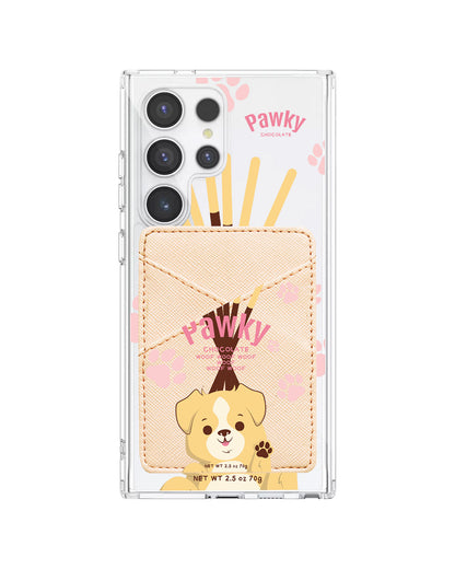 Android Phone Wallet Case - Pawky Dog