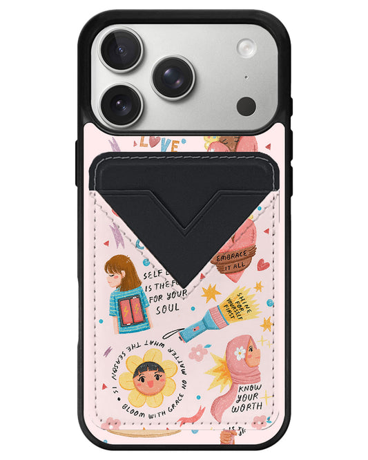 iPhone Avant Wallet Case - Self Love Club
