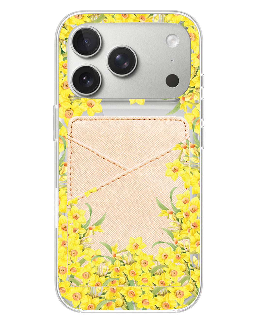 iPhone Phone Wallet Case - March Daffodil