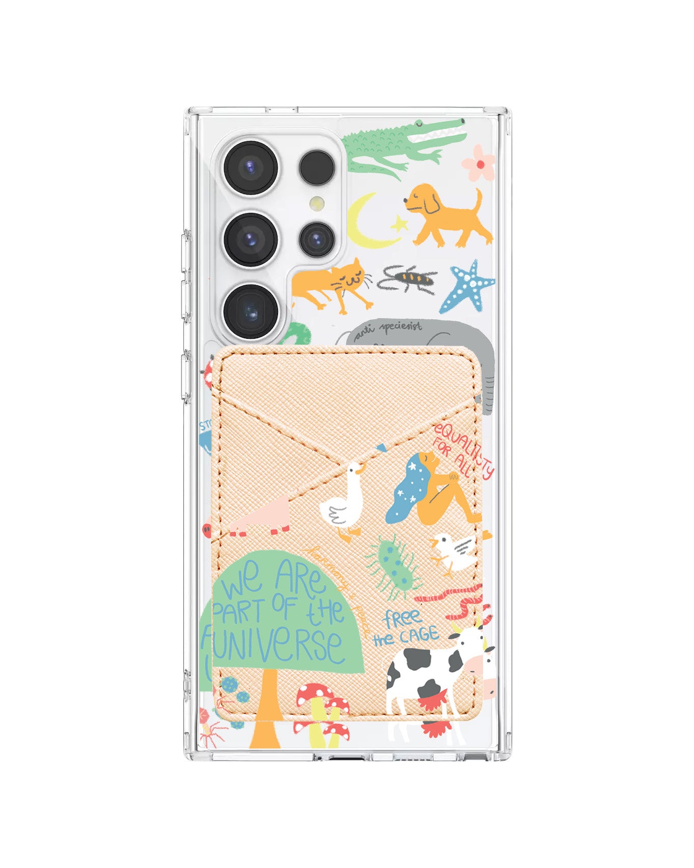 Android Phone Wallet Case - Equality