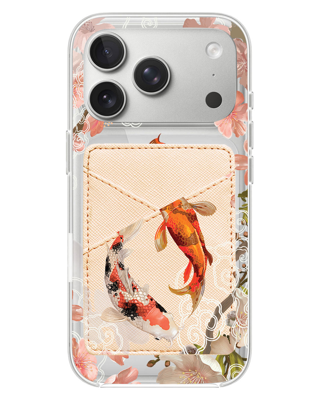iPhone Phone Wallet Case - Oil Painting Koi