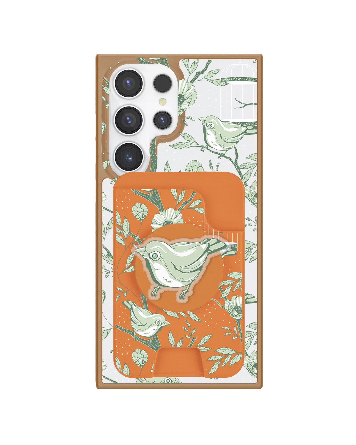 Android Magpop Wallet - Lovebird Monochrome 4.0