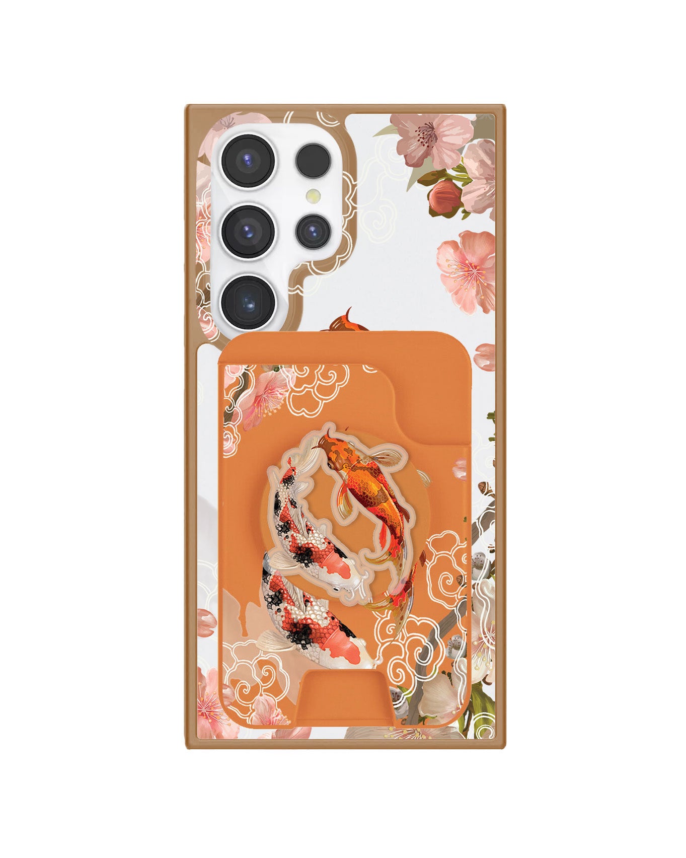 Android Magpop Wallet - Oil Painting Koi