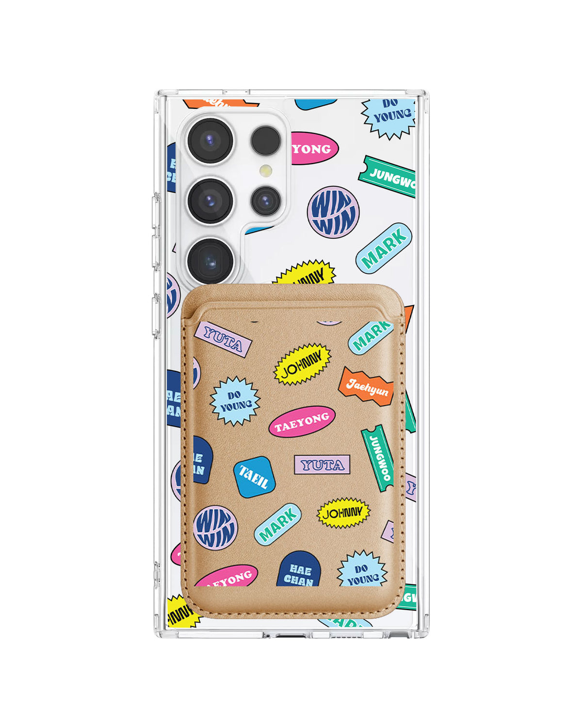 Android Magnetic Wallet Case - NCT127 Squad