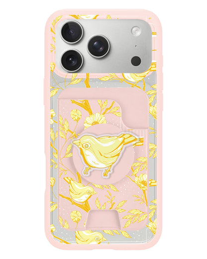iPhone Magpop Wallet - Lovebird Monochrome 2.0