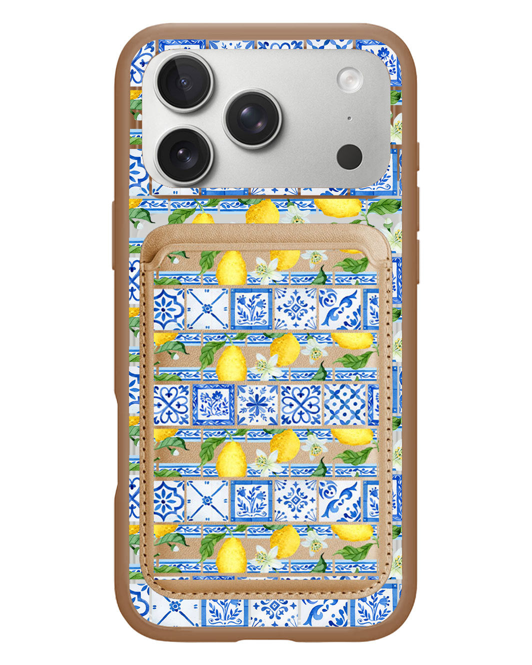 iPhone Magnetic Wallet Case - Majolica Firenze