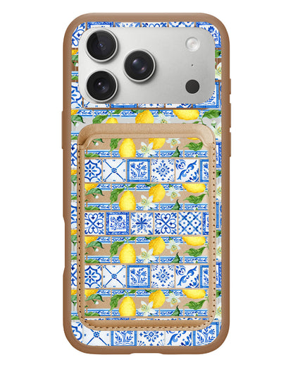 iPhone Magnetic Wallet Case - Majolica Firenze