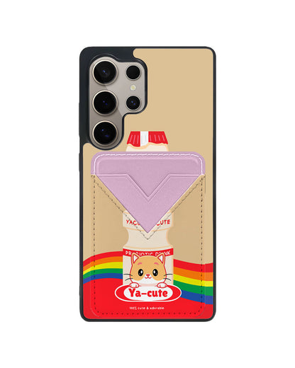 Android Avant Wallet Case - Yacute Cat