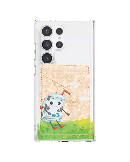 Android Phone Wallet Case - Oreo Milk 2