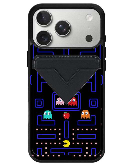 iPhone Avant Wallet Case - Pacman 2.0
