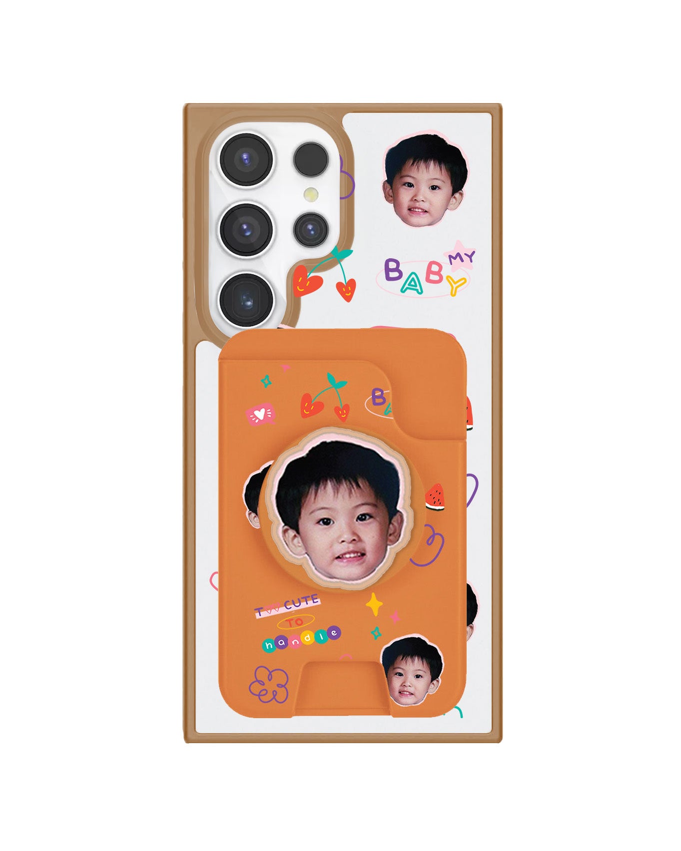 Android Magpop Wallet - Face Grid