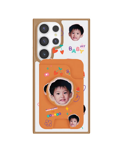 Android Magpop Wallet - Face Grid