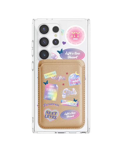 Android Magnetic Wallet Case - Aespa Girls Pack