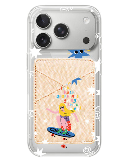 iPhone Phone Wallet Case - Keep Moving