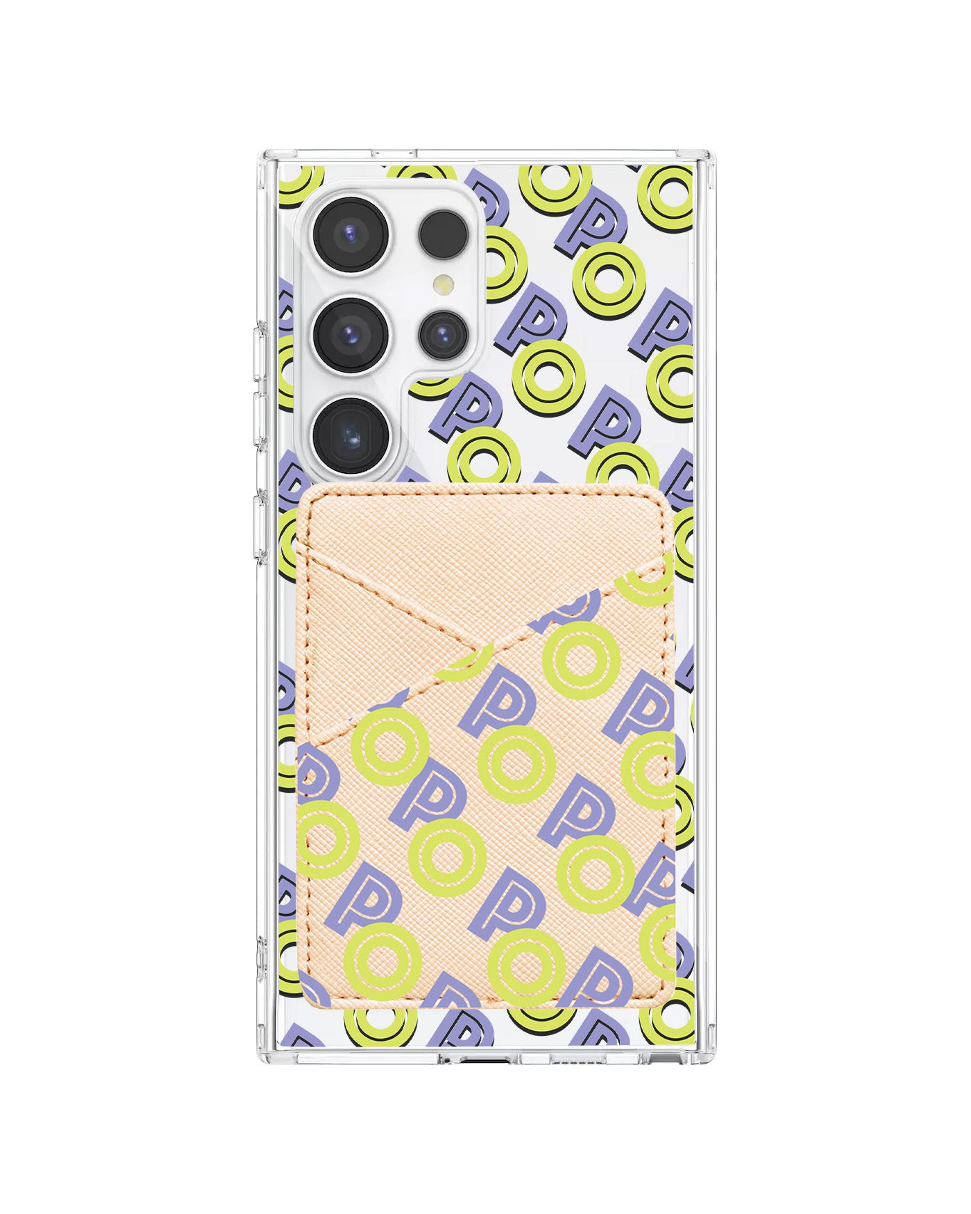 Android Phone Wallet Case - Initial 2.0 Monogram