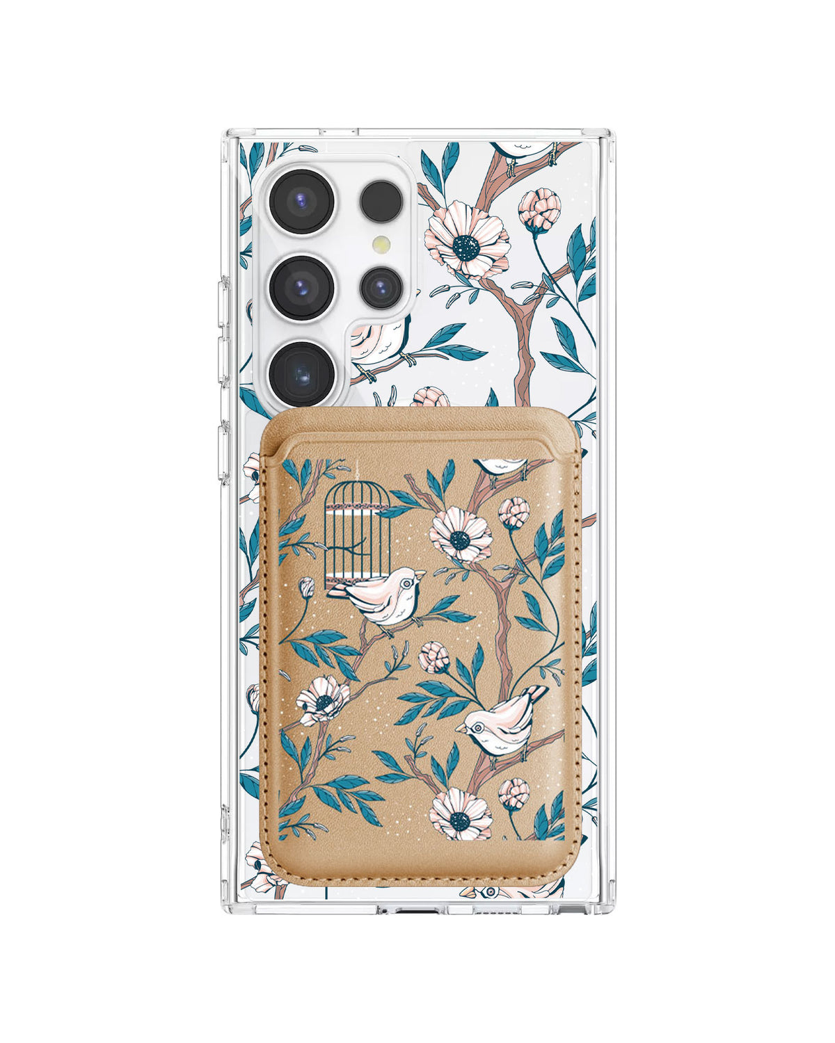 Android Magnetic Wallet Case - Lovebird 3.0