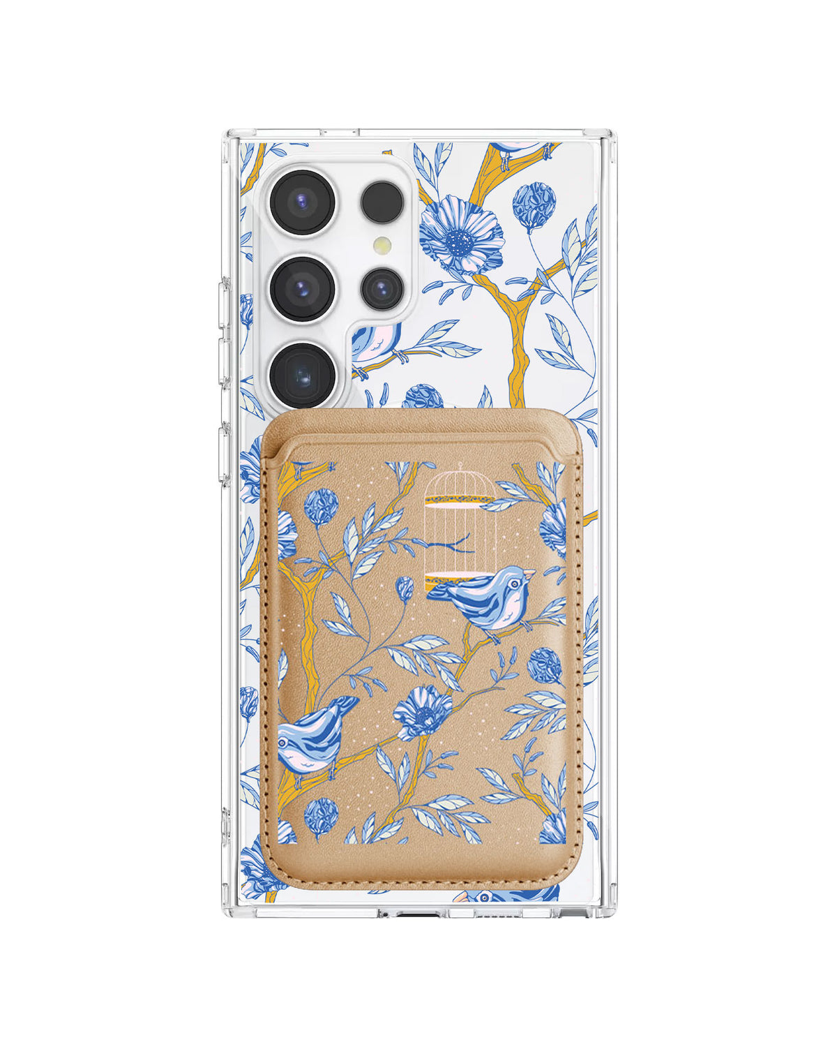 Android Magnetic Wallet Case - Lovebird 10.0