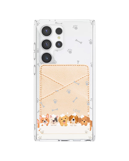 Android Phone Wallet Case - Ruff Family 2.0