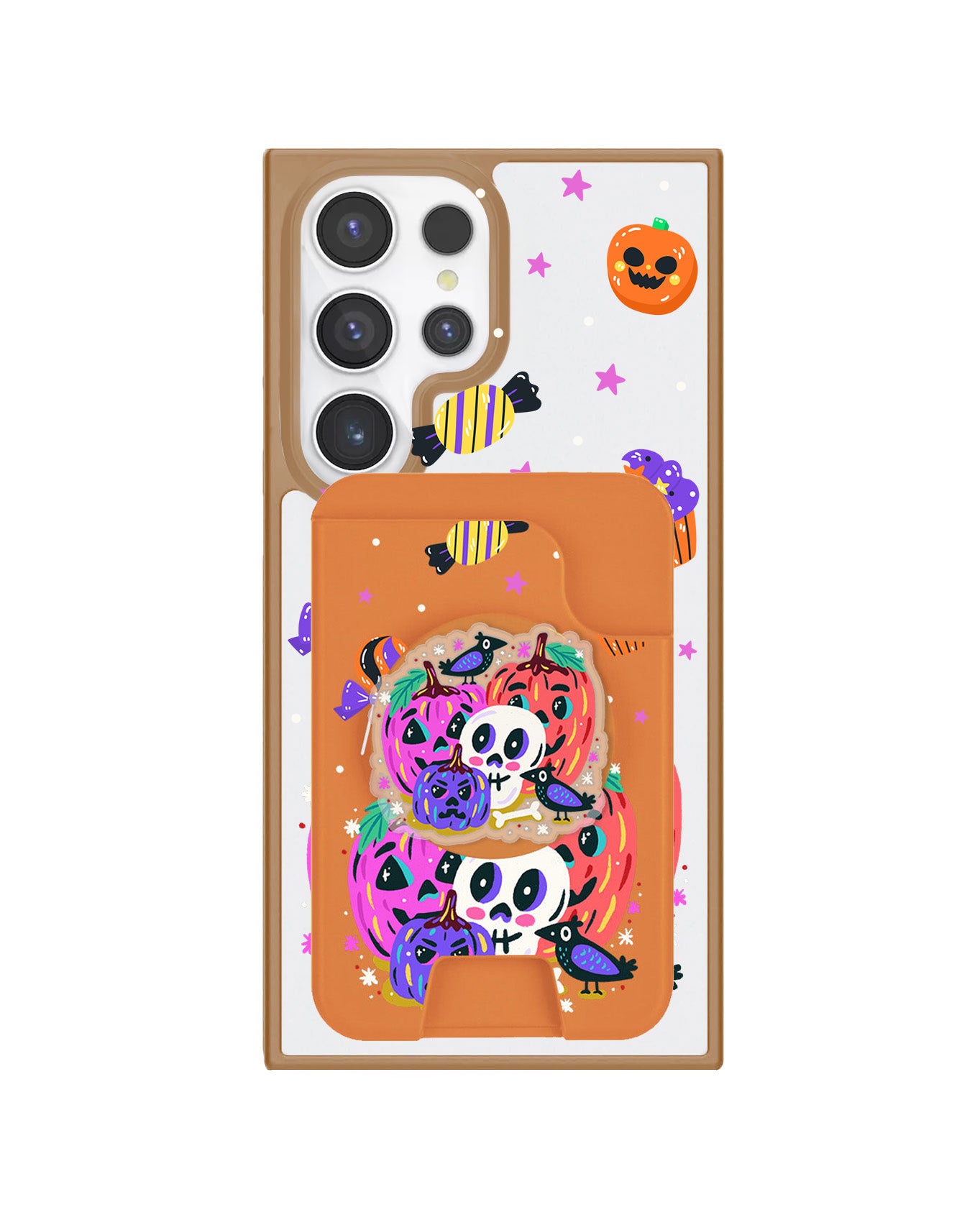 Android Magpop Wallet - Pumpkins Monster
