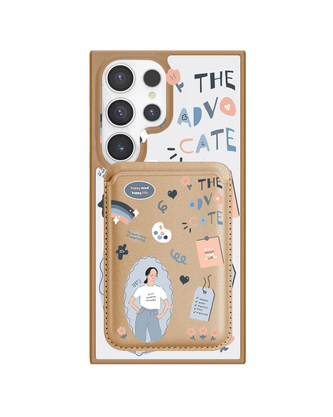 Android Magnetic Wallet Case - INFJ