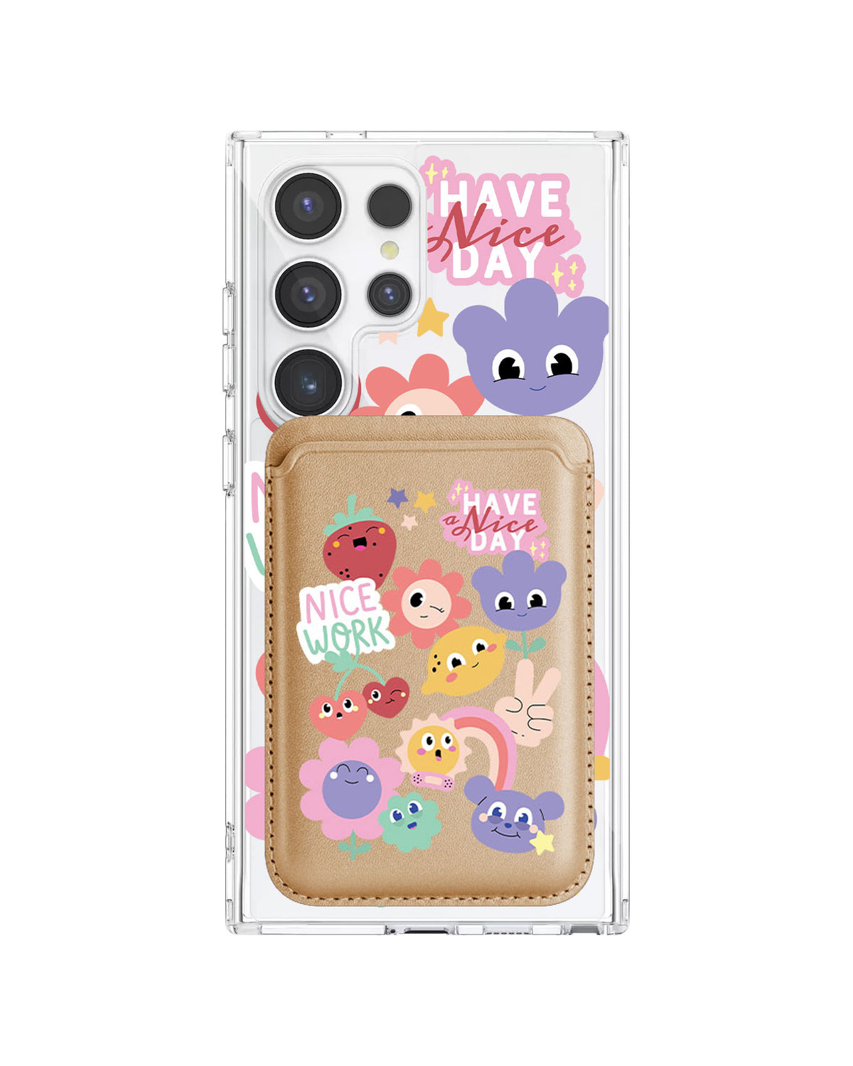 Android Magnetic Wallet Case - Garden Party