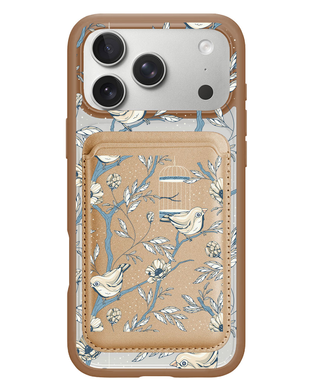 iPhone Magnetic Wallet Case - Lovebird 9.0
