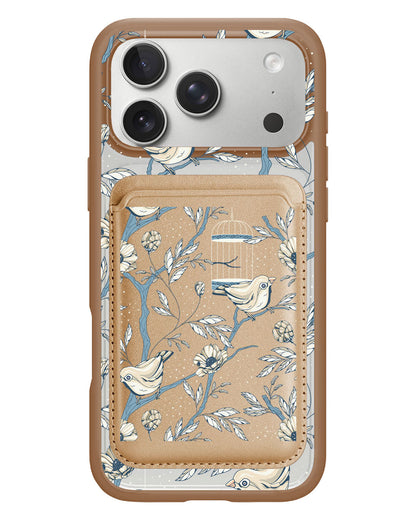 iPhone Magnetic Wallet Case - Lovebird 9.0