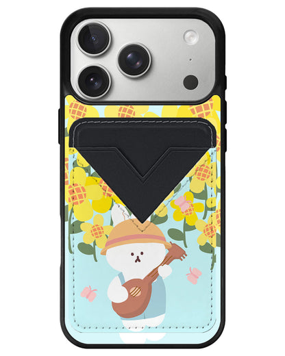 iPhone Avant Wallet Case - Bunny Ukulele