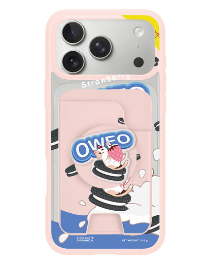 iPhone Magpop Wallet - Oweo Cat