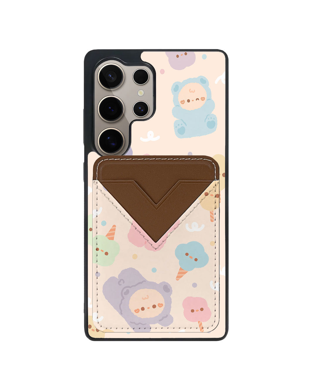 Android Avant Wallet Case - Cotton Teddy