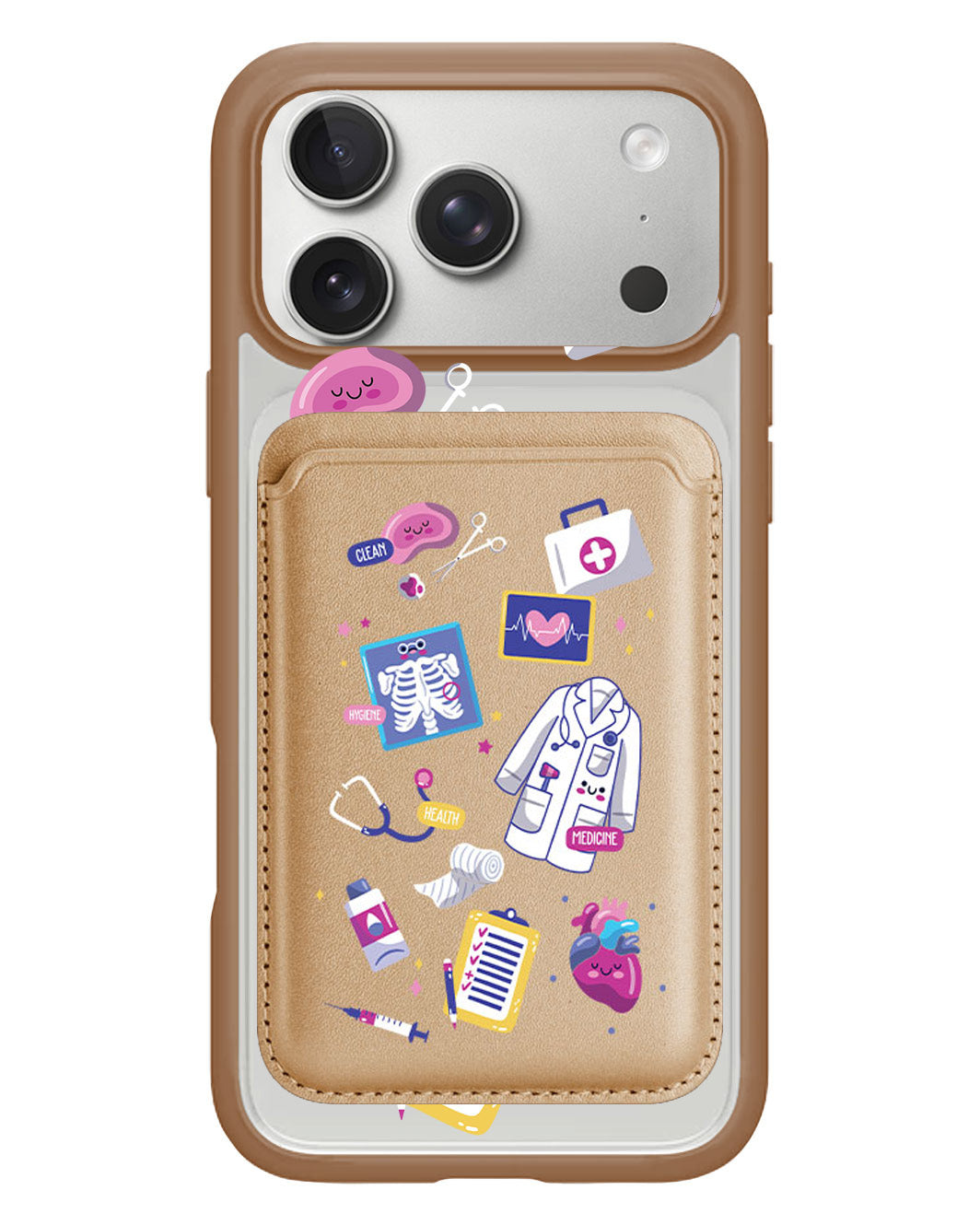iPhone Magnetic Wallet Case - Doctor