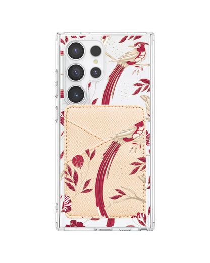 Android Phone Wallet Case - Lovebird 8.0