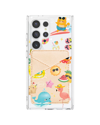 Android Phone Wallet Case - Summer