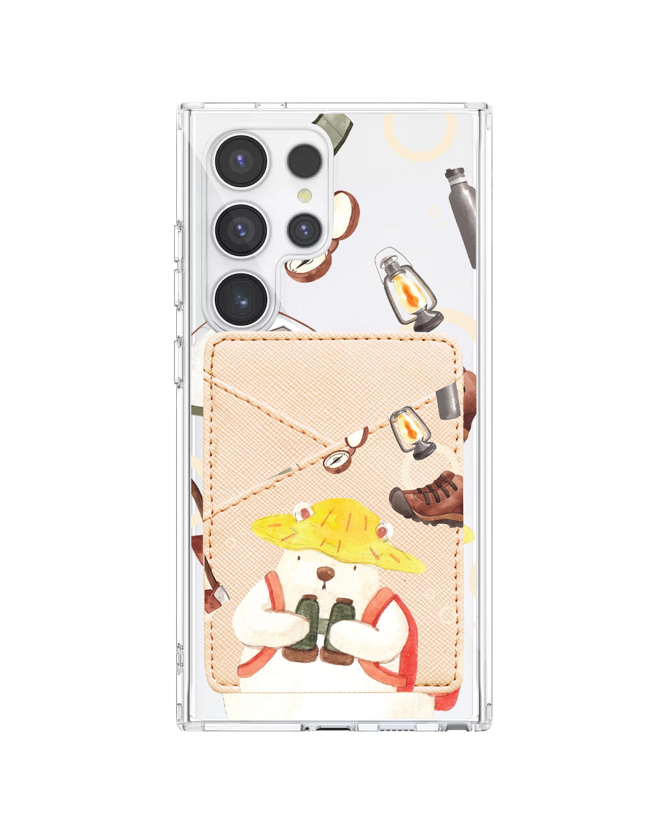 Android Phone Wallet Case - Advanture of Bear