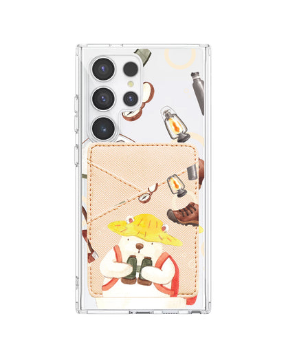 Android Phone Wallet Case - Advanture of Bear