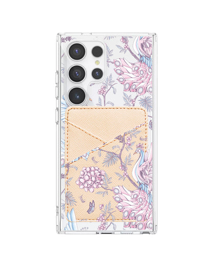 Android Phone Wallet Case - Peacock 2.0