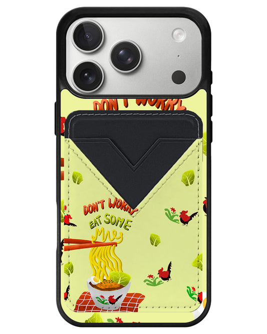 iPhone Avant Wallet Case - Go Eat Some Mie